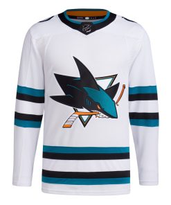 NHL San Jose Sharks Classic White Team Jersey