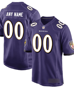 Nike Baltimore Ravens Purple Stitched Jersey