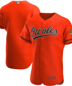 MLB Baltimore Orioles Orange Alternate Team Jersey