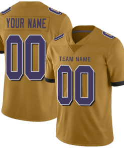 Nike Baltimore Ravens Alternate Gold Team Stitched Jersey