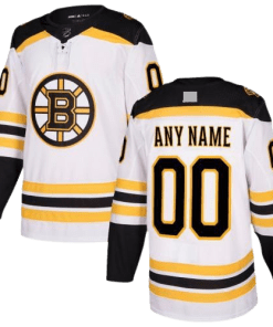 NHL Boston Bruins Away White Jersey