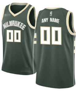 NBA Milwaukee Bucks Green Icon Edition Jersey