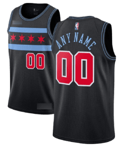 NBA Chicago Bulls Black City Edition Jersey