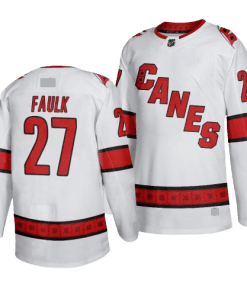 NHL Carolina Hurricanes Away White Team Jersey