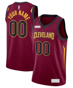 NBA Cleveland Cavaliers Maroon Team Jersey