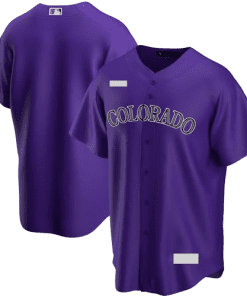 MLB Colorado Rockies Purple Jersey