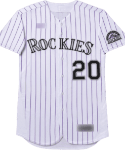 MLB Colorado Rockies White Jersey
