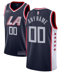 NBA Los Angeles Clippers Navy Blue Jersey