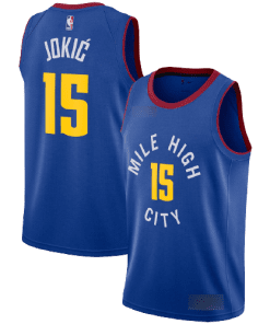NBA Denver Nuggets Blue Team Jersey
