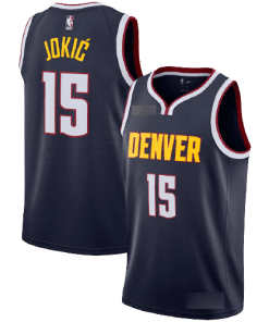NBA Denver Nuggets Navy Team Jersey