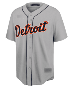 MLB Detroit Tigers Gray Road Team Jersey