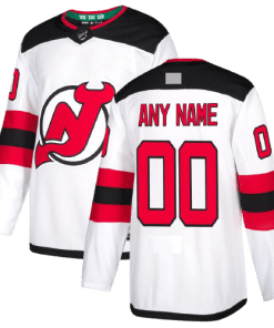 NHL New Jersey Devils Away White Team Jersey
