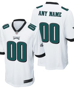 Nike Philadelphia Eagles Away White Team Stitched Jersey