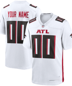 Nike Atlanta Falcons Away White Team Stitched Jersey