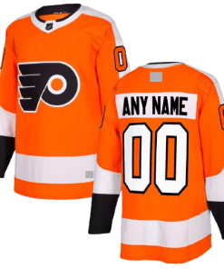 NHL Philadelphia Flyers Home Orange Team Jersey