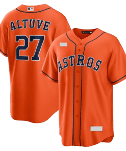 MLB Houston Astros Orange Alternate Team Jersey