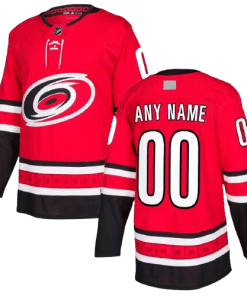 NHL Carolina Hurricanes Home Red Team Jersey
