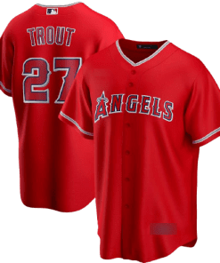 MLB Los Angeles Angels Red Alternate Team Jersey