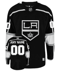 NHL Los Angeles Kings Home Black Team Jersey