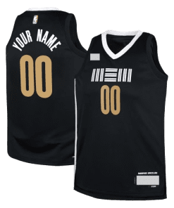NBA Memphis Grizzlies Black City Edition Team Jersey