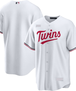 MLB Minnesota Twins White Home Team Jersey