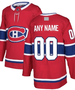 NHL Montreal Canadiens Home Red Team Jersey