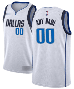 NBA Dallas Mavericks White Team Jersey