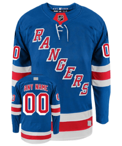 NHL New York Rangers Home Royal Blue Team Jersey