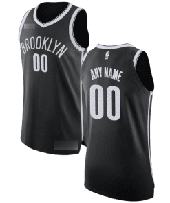 NBA Brooklyn Nets Black Team Jersey