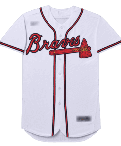 MLB Atlanta Braves White Home Jersey
