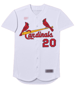 MLB St. Louis Cardinals White Home Team Jersey