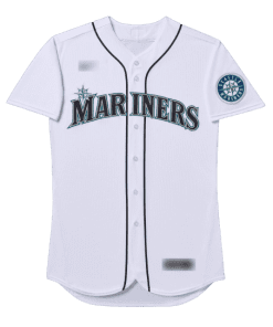 MLB Seattle Mariners White Home Team Jersey