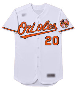 MLB Baltimore Orioles White Home Jersey