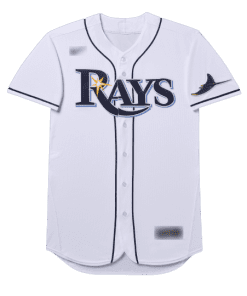 MLB Tampa Bay Rays White Home Team Jersey