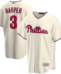 MLB Philadelphia Phillies Cream Alternate Team Jersey