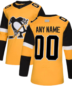 NHL Pittsburgh Penguins Gold Alternate Team Jersey