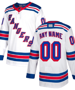 NHL New York Rangers Away White Team Jersey