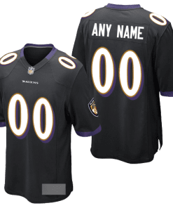 Nike Baltimore Ravens Black Stitched Jersey