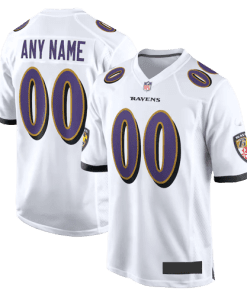 Nike Baltimore Ravens White Stitched Jersey
