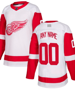 NHL Detroit Red Wings Away White Team Jersey