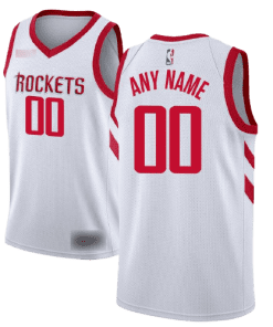 NBA Houston Rockets White Team Jersey