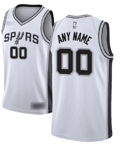 NBA San Antonio Spurs White Team Jersey