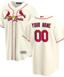 MLB St. Louis Cardinals Cream Alternate Team Jersey