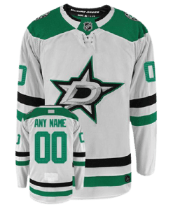 NHL Dallas Stars Away White Team Jersey