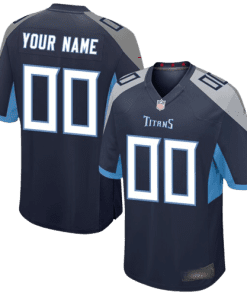 Nike Tennessee Titans Home Navy Blue Team Stitched Jersey