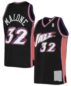 NBA Utah Jazz Black & Red Team Jersey