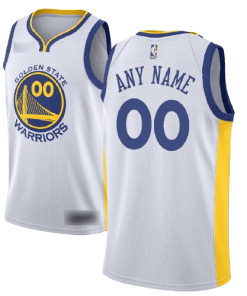 NBA Golden State Warriors White Association Jersey