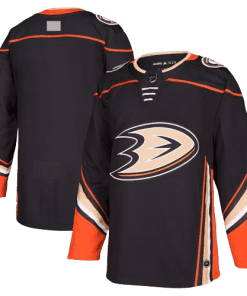 NHL Anaheim Ducks Home Black Team Jersey