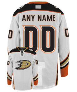 NHL Anaheim Ducks Away White Team Jersey