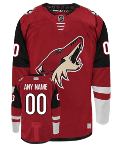 NHL Arizona Coyotes Home Burgundy Team Jersey
